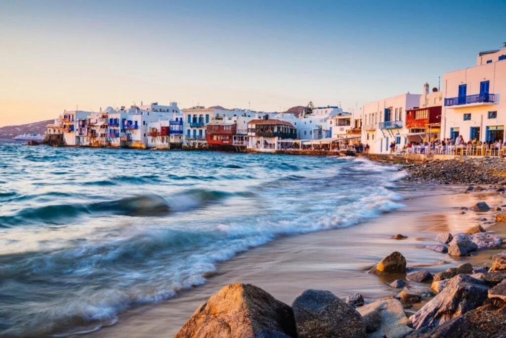 Budget Downtown Apartment- Harma I Mykonos Town 외부 사진
